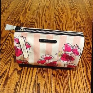 Cosmetic Bag Pink/Floral NWT